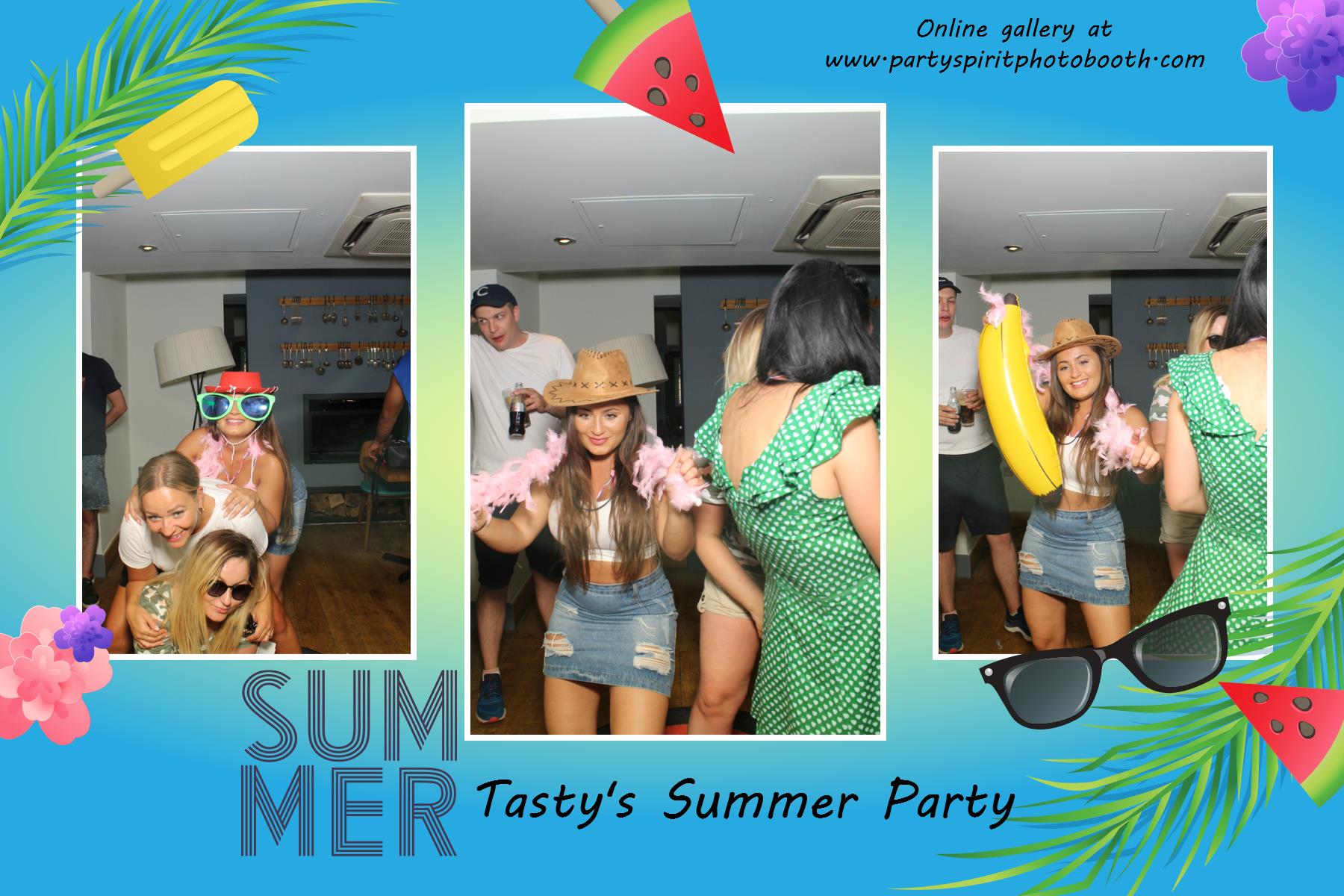 Tasty's Summer party | View more photos from the event at gallery.partyspiritphotobooth.com/u/PartySpiritPhotoBooth/Tastys-Summer-party